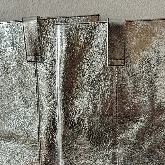 Caverly Milly Boot Crinkle Silver Size 39 - Picture 14 of 16